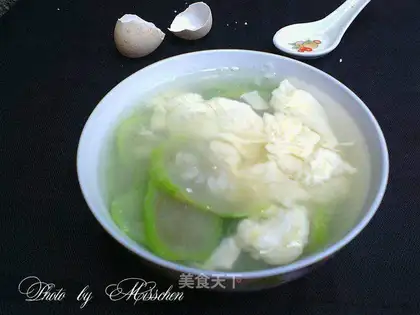Smelt egg soup