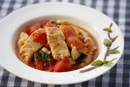 Tomato sashimi