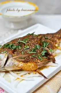 Roasted mackerel