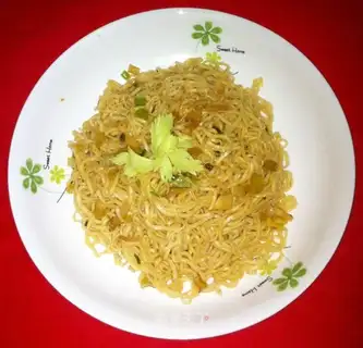 Simple mix of noodles