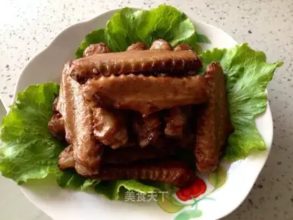 Roasted duck wings