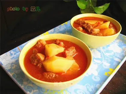 Tomato potato stew