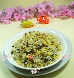 Plumsy eggs and rice