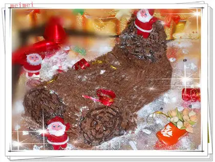 Christmas tree tung cake