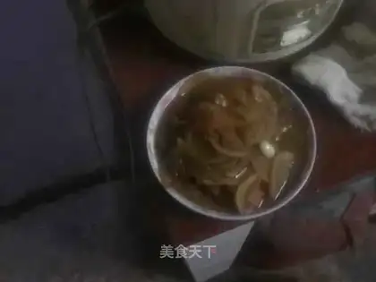 roasted radish in soy sauce