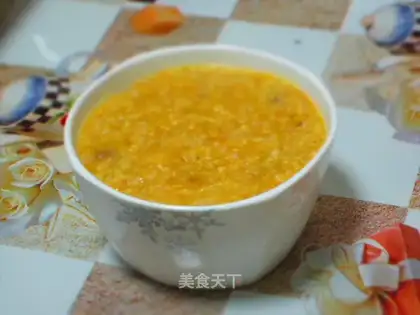 Pumpkin millet porridge
