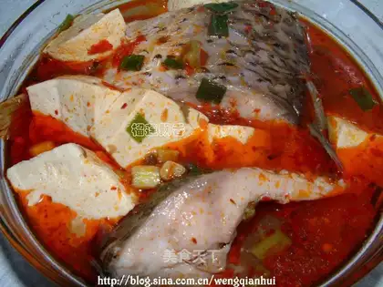 boiled fish