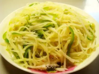 stir-fried three shredded vegetables