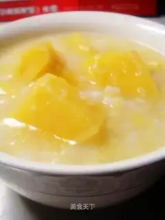 Sweet potato three-treasure porridge