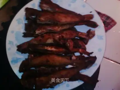 Pan-fried fish