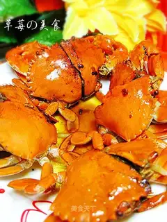 Braised meat crab in oil
