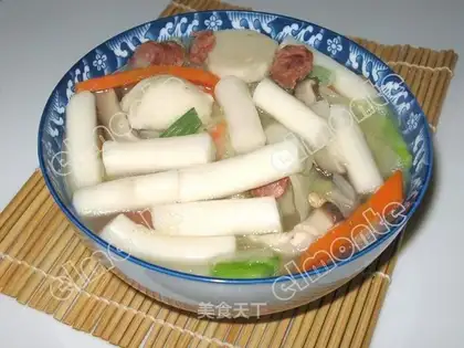 Soup rice cake