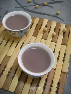 Purple rice soybean milk