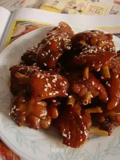 Honey chicken wings