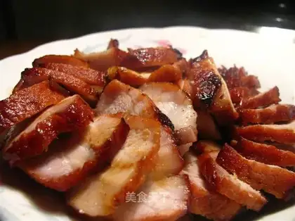 Barbecue pork with honey sauce