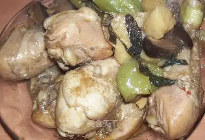 Beer stewed chicken