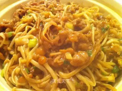 Flammulina velutipes and fat beef casserole
