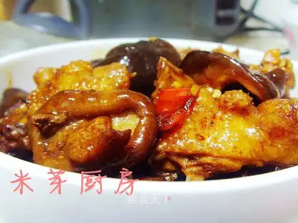 roasted local chicken in the countryside