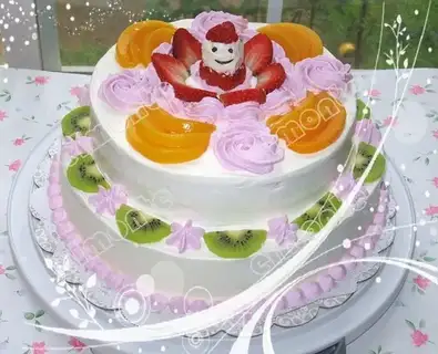 Double fruit cake