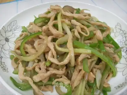 green pepper meat