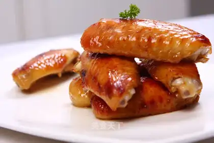 Special roasted chicken wings