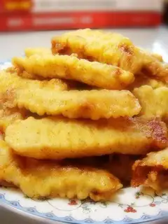 Dry fried pork loin