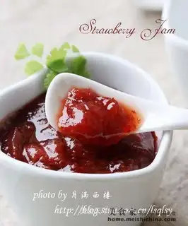 homemade strawberry jam
