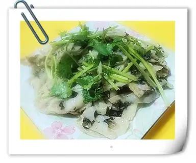 stir-fried perilla lotus root