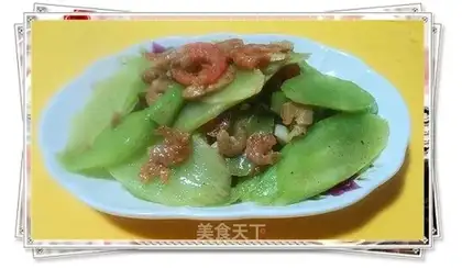 stir-fried lettuce with dried shrimp