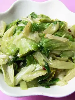stir-fried lettuce