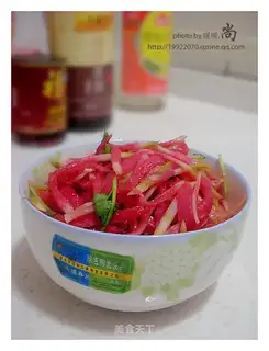 Cold salad is beautiful in my heart