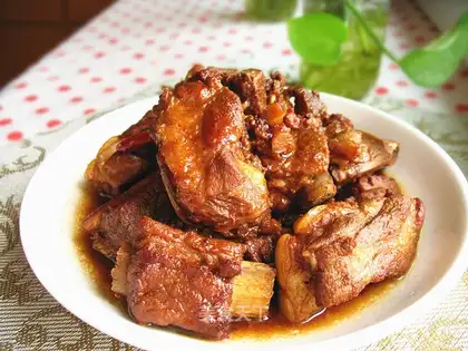 Red burn ribs
