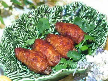 Garlic chicken wings