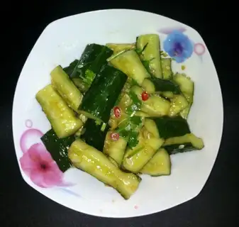 Shoot the cucumber