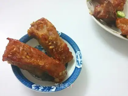 The roasted ribs