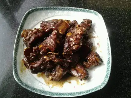 Red burn ribs