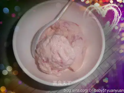 Watermelon ice cream