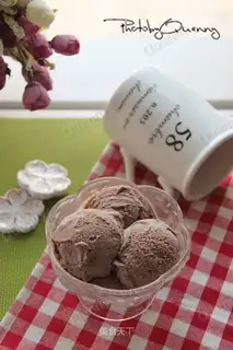 Chocolate ice cream