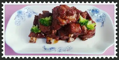 Honey-juice ribs