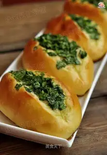 Soup and onion bread
