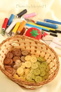 Button cookies