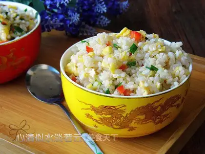 Chili egg fried rice