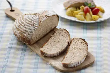 Black and French country bread