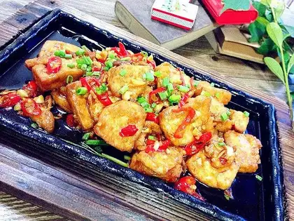 Spicy tablet tofu