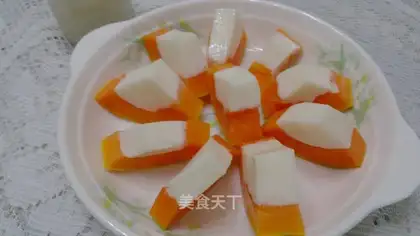 Cucumber milk freeze