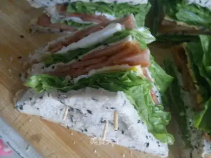 Homemade sandwiches