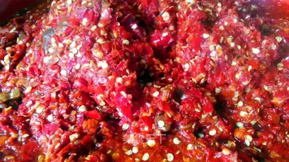 Bean petals