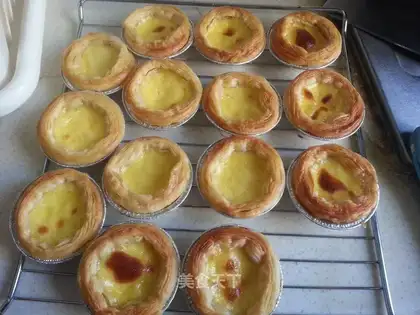 Lazy egg tarts