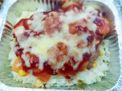 Cheese and pork