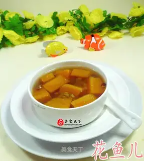 Ice melon green bean soup